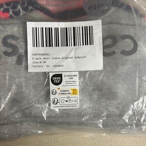 Carter's Classic Gray Bodysuit Pack